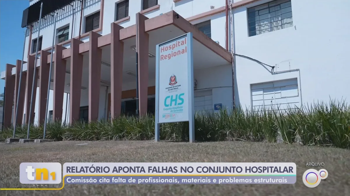 Relatório da Câmara aponta mortes, falta de leitos e divergências financeiras no CHS em Sorocaba