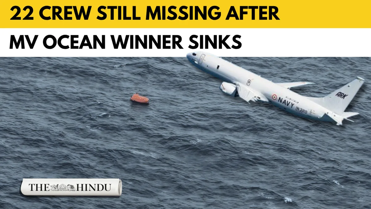 Watch: Search widens for missing crew as hopes fade after Bay of Bengal shipwreck