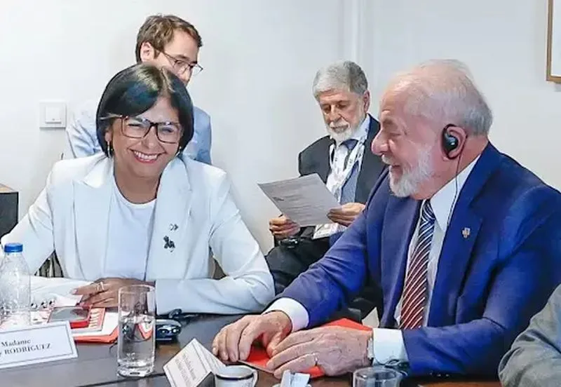 Delcy Rodríguez pede reunião com Lula durante Assembleia da ONU