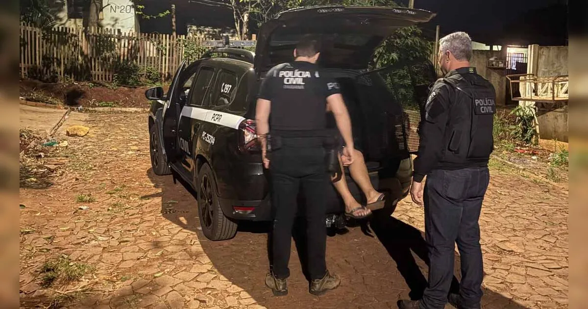PCPR cumpre mandado de prisão em Ivaiporã por descumprimento de medida protetiva