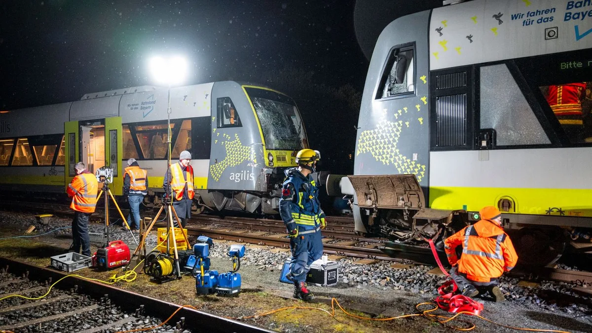 Unfall auf den Gleisen: Anklage nach Zugunfall mit sechs Verletzten in Bayreuth