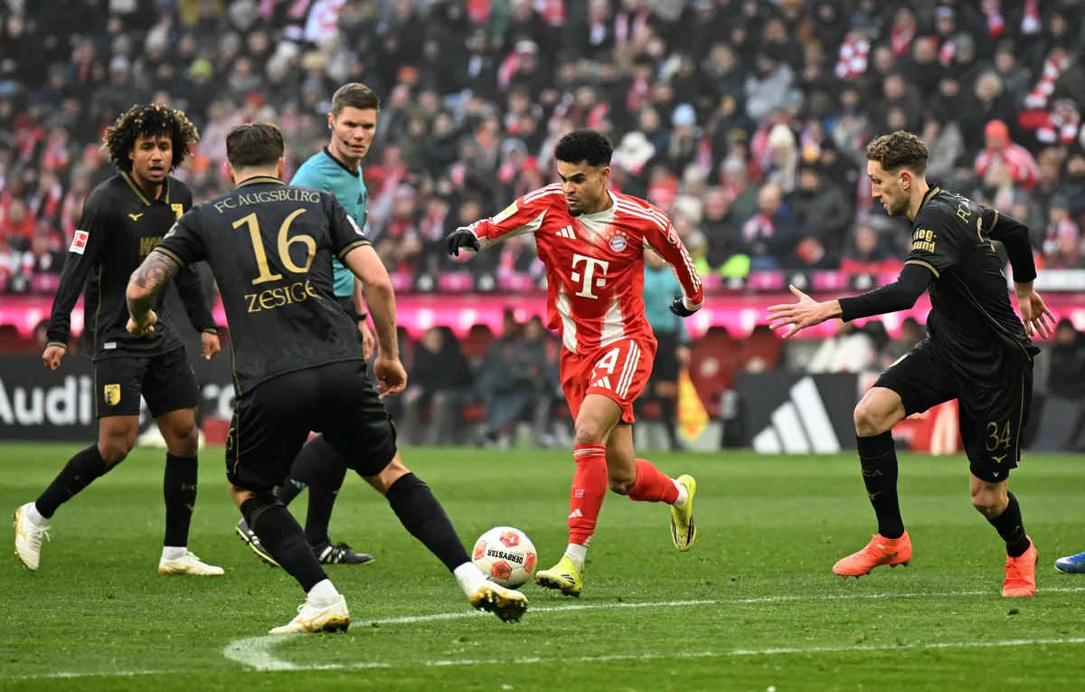 Augsburgo vs. Bayern Múnich: hora y dónde ver en vivo el regreso de Luis Díaz a la Bundesliga tras la fecha FIFA