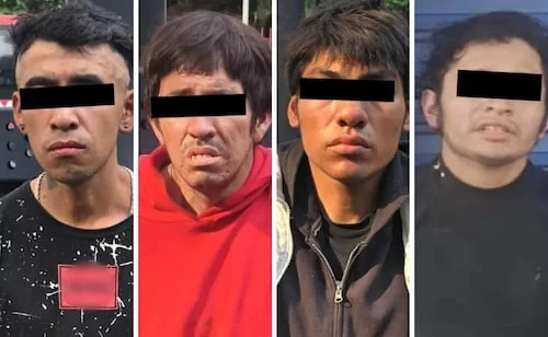 Capturan a cuatro sujetos relacionados con abandono de cadáver en Iztacalco; tres de ellos tienen ingresos al Sistema Penitenciario por robo