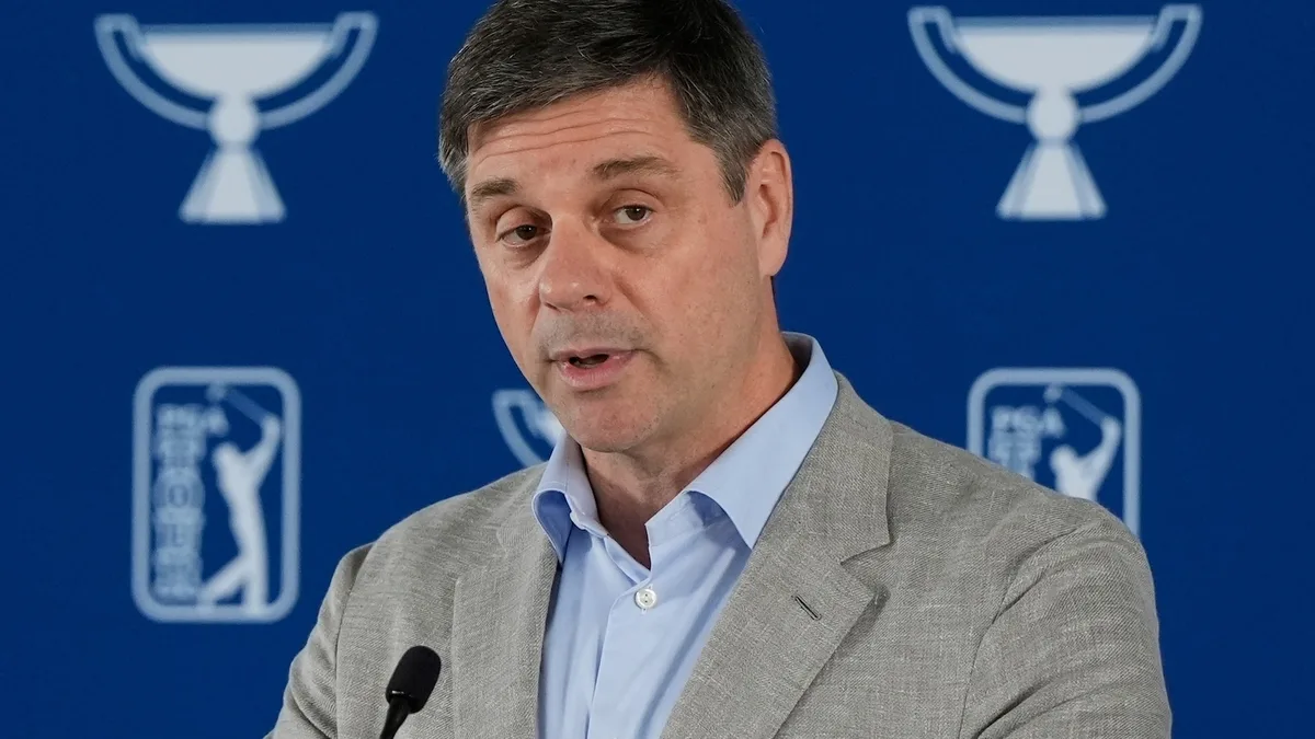 Rolapp says he will lean on PGA Tour rules when contemplating return of LIV players
