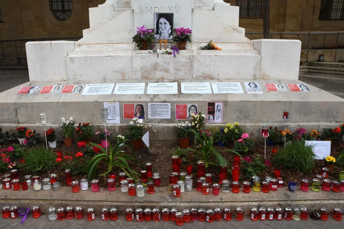 Un tribunal absuelve a un empresario por el asesinato de la periodista Daphne Caruana Galizia en 2017