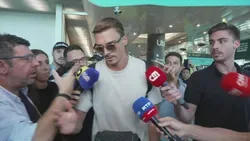VÍDEO: João Palhinha aterra em Lisboa mas ainda não é para assinar pelo Benfica