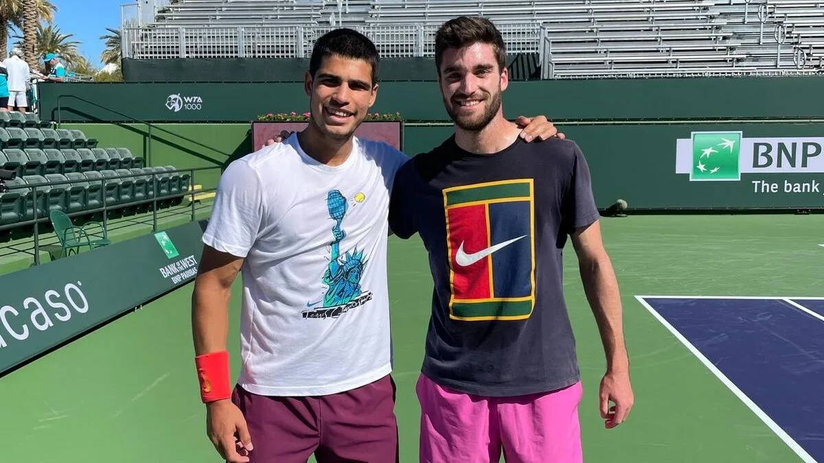 Ser sparring, el arte de preparar a las leyendas del tenis o un camino para triunfar en el deporte de raqueta: “Tener enfrente a Nadal impresiona”