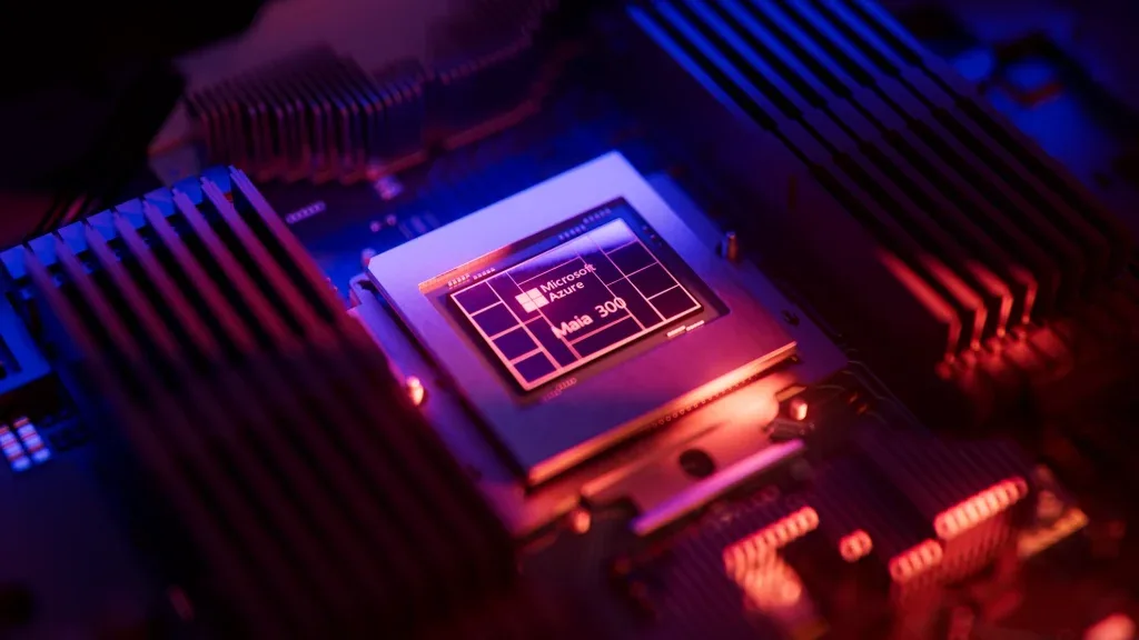 Microsoft aposta em chip próprio para reduzir custos da IA na nuvem