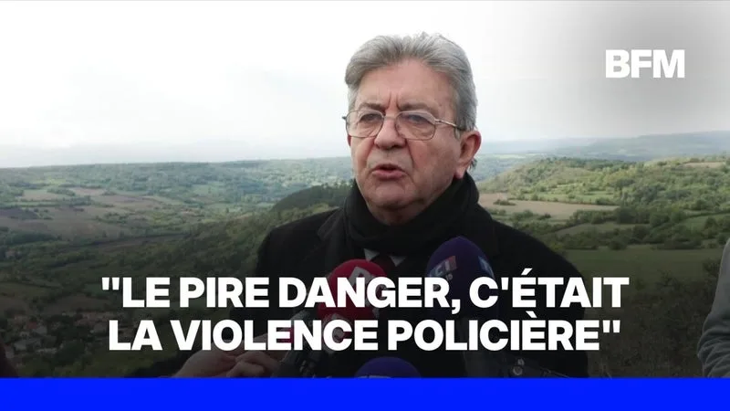 Jean-Luc Mélenchon s'est exprimé sur la mobilisation lycéenne depuis le Puy-de-Dôme