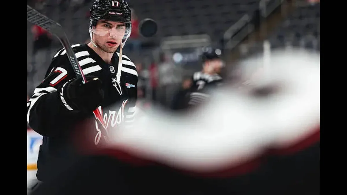 Did Simon Nemec request a trade from Devils before Flames move?
