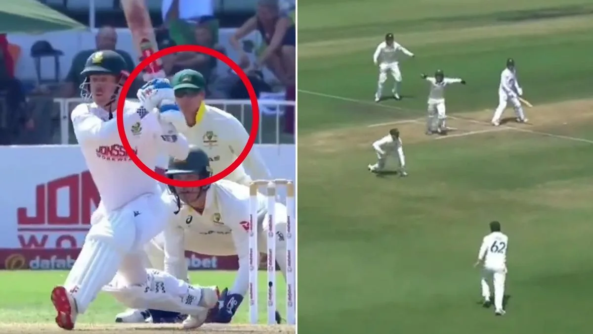 ‘Incredible thinker’ Steve Smith reclaims world record with ‘freaky’ catch against South Africa