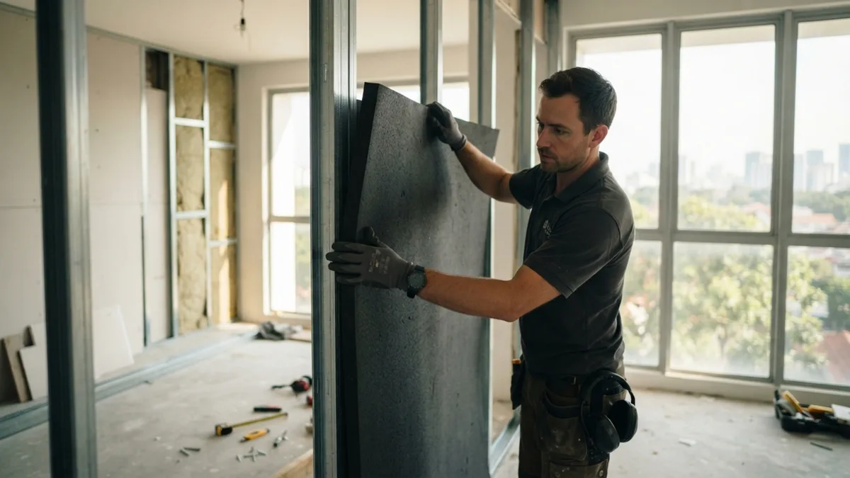 Nem areia, nem brita: o material bizarro que os pedreiros do Japão estão escondendo dentro das paredes de drywall para bloquear 100% do barulho do vizinho