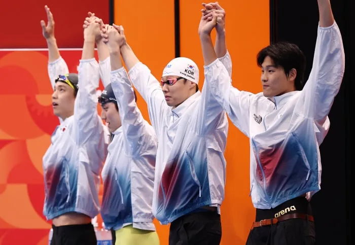 '혼계영400m' K-어벤져스,中 日에 이어 동메달, 2연속 메달! 초신성 김영범 '금1 은1 동1'[아이치-나고야아시안게임]