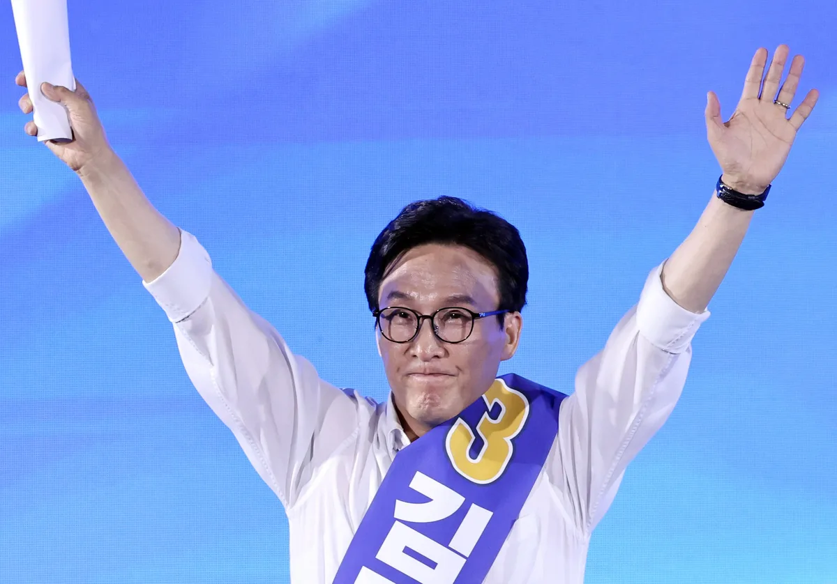 오늘 與 대표 선출, 김민석 8.38%p차 선두