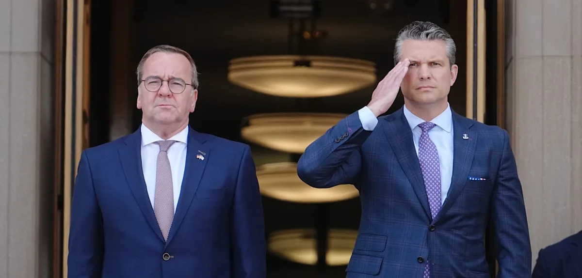 Verteidigungsminister Pistorius trifft US‑Kollegen Hegseth in Washington