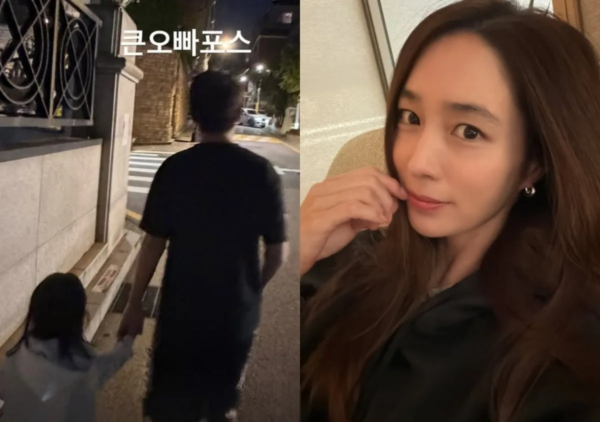 ‘이병헌♥’ 이민정, 8세차 동생 손 꼭 잡은 12세 아들에 흐뭇…“큰오빠 포스”