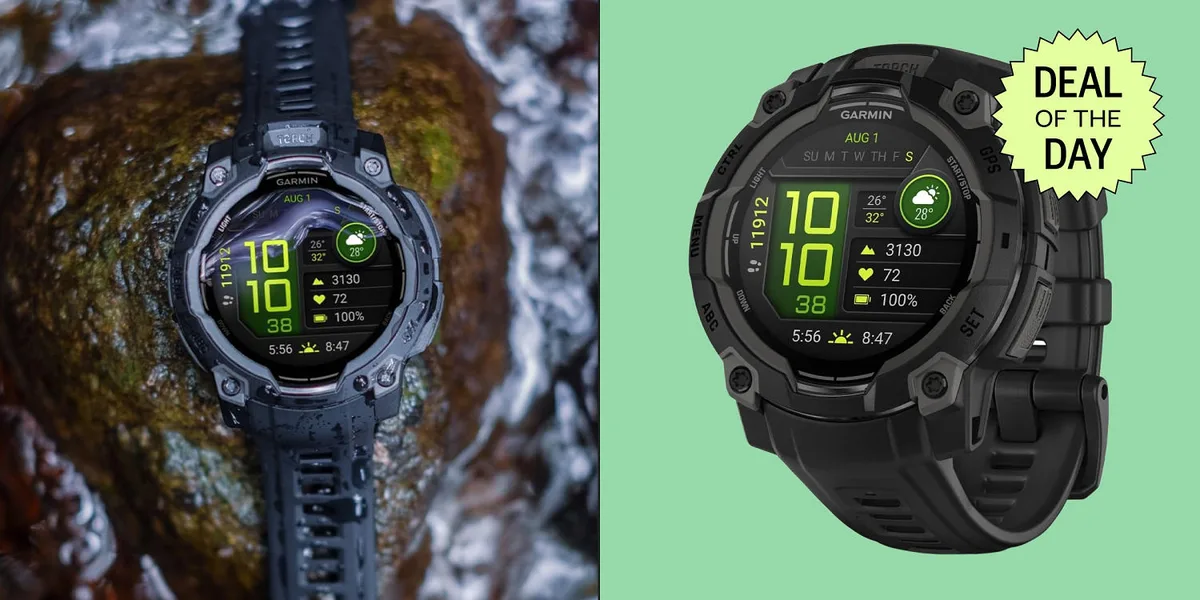 The Garmin Instinct 3 is at its back at its Prime Day low — it’s $150 off