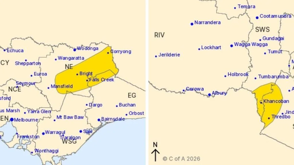 NSW, Victoria brace for ‘punchy’ thunderstorms and possible flash flooding