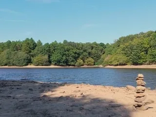 « L’eau n’est pas inépuisable » : ils ont filmé ce lac breton dont le niveau a baissé d’environ 2 mètres en trois mois