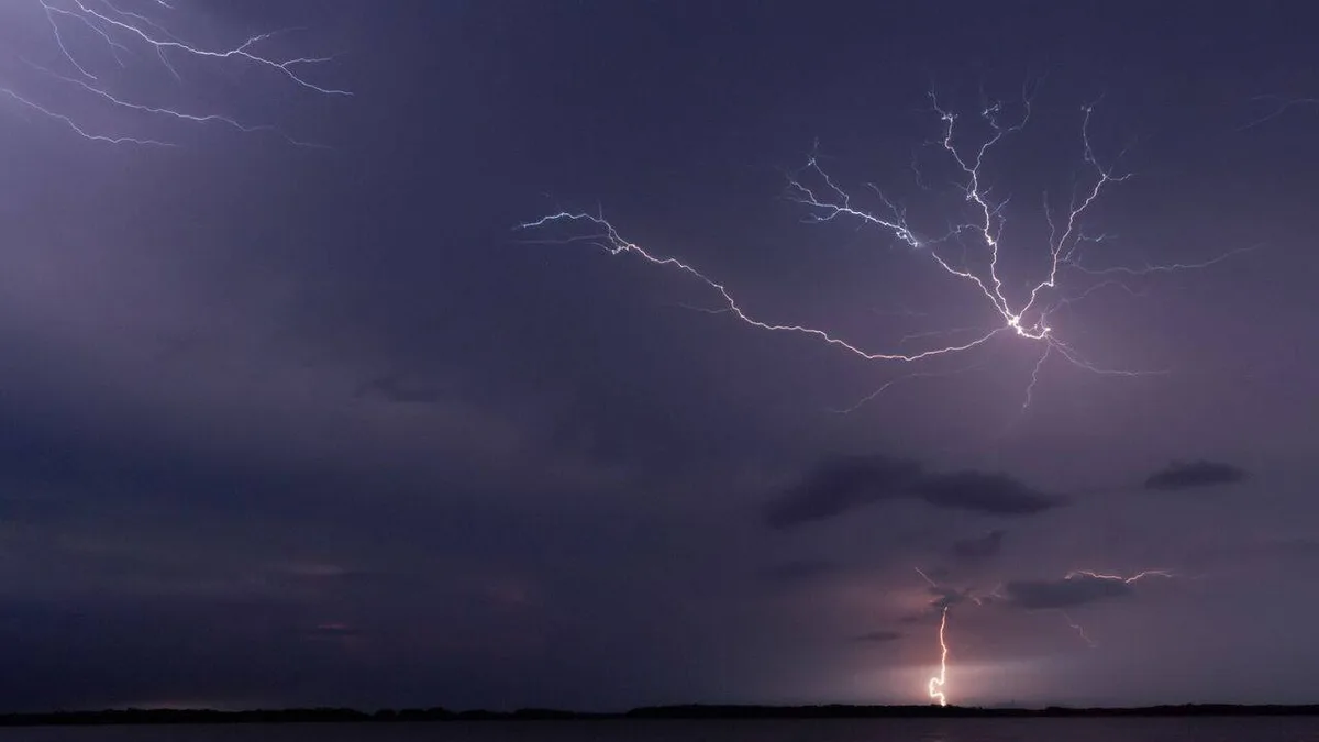 Lake Maracaibo in Venezuela is a natural light show that appears on hundreds of nights annually