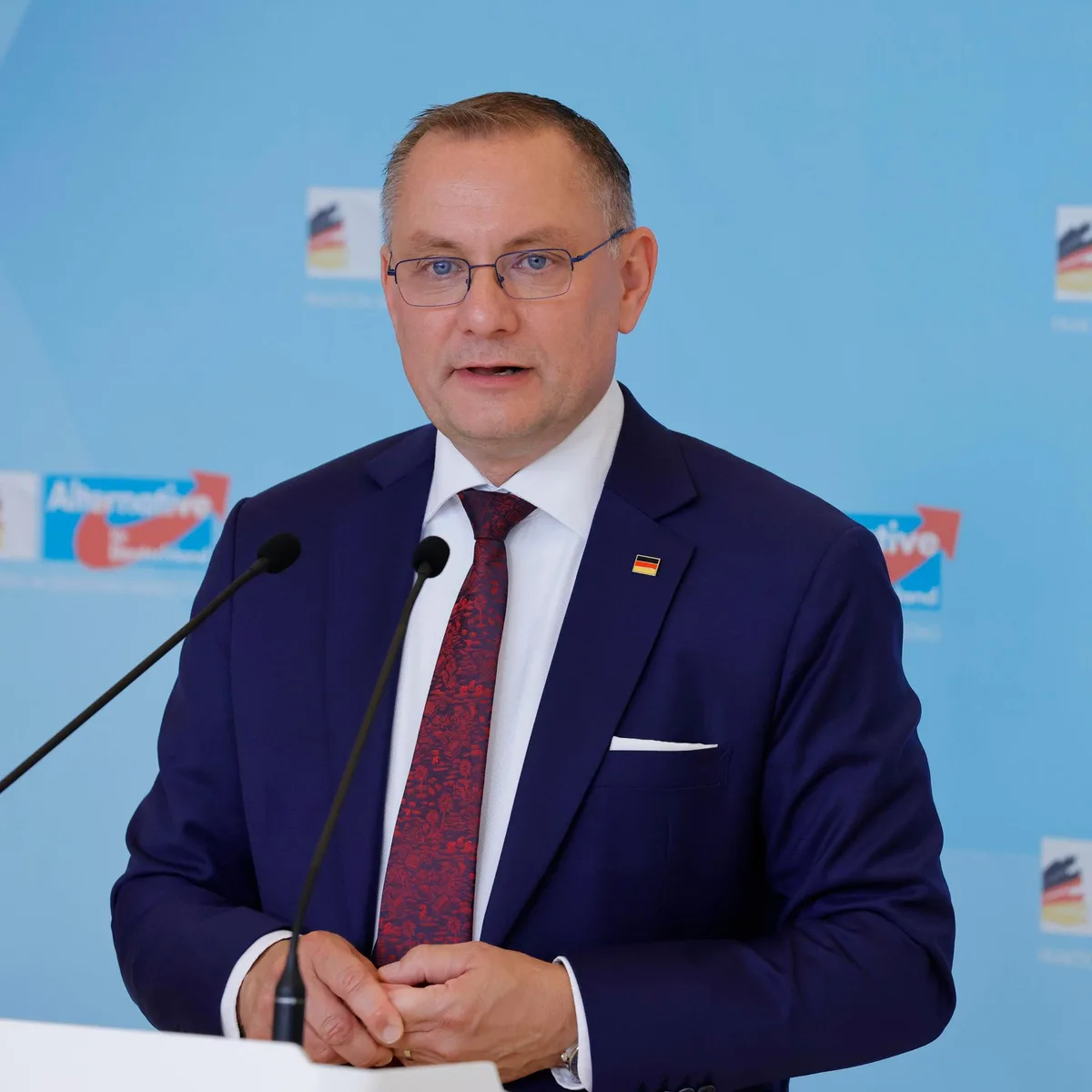 ARD-Interview - AfD-Chef Chrupalla hält das Thema Klimawandel für wenig wichtig