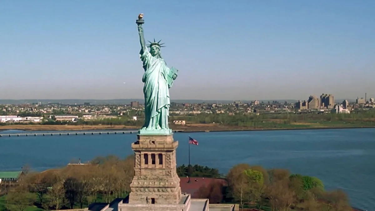 "Die Freiheitsstatue": Ein Geschenk Frankreichs an die USA