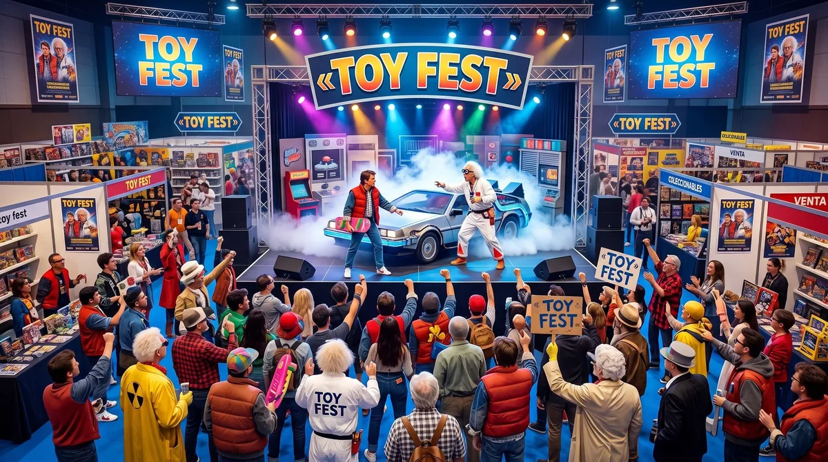 El Toy Fest 2026 te hará ‘Volver al Futuro’ con coleccionables, cosplays masivos y actor de doblaje original: dónde y cuándo será