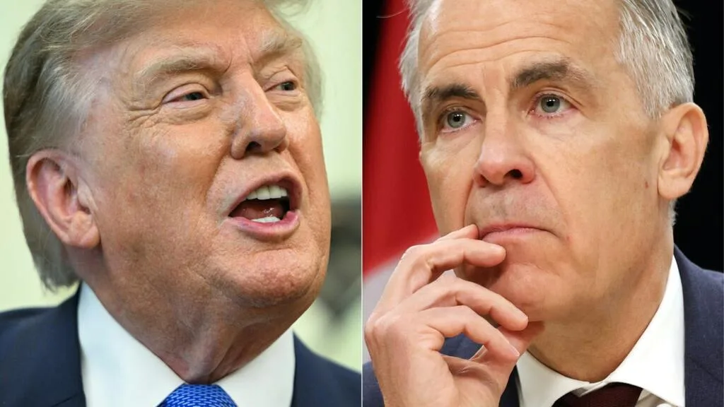 Guerre commerciale entre les États-Unis et le Canada : Carney répondra à Trump mardi