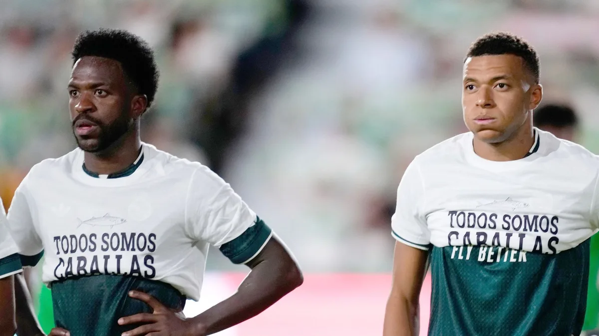 Real Madrid defend players' freedom of expression after Mbappe and Vinicius' shirt stance