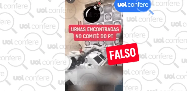 Urnas eletrônicas estavam em sindicato de Itapeva (SP), não em comitê do PT