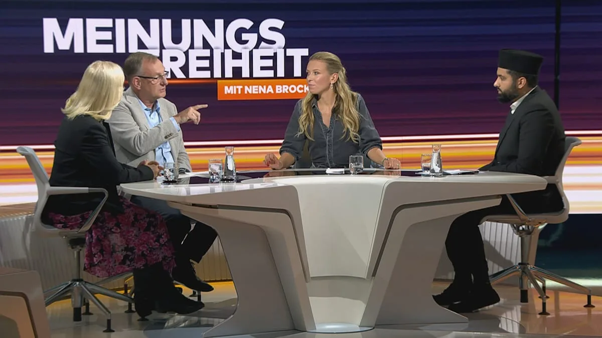 „Was für ein Verlierer-Move“, sagt Nena Brockhaus bei „Meinungsfreiheit“