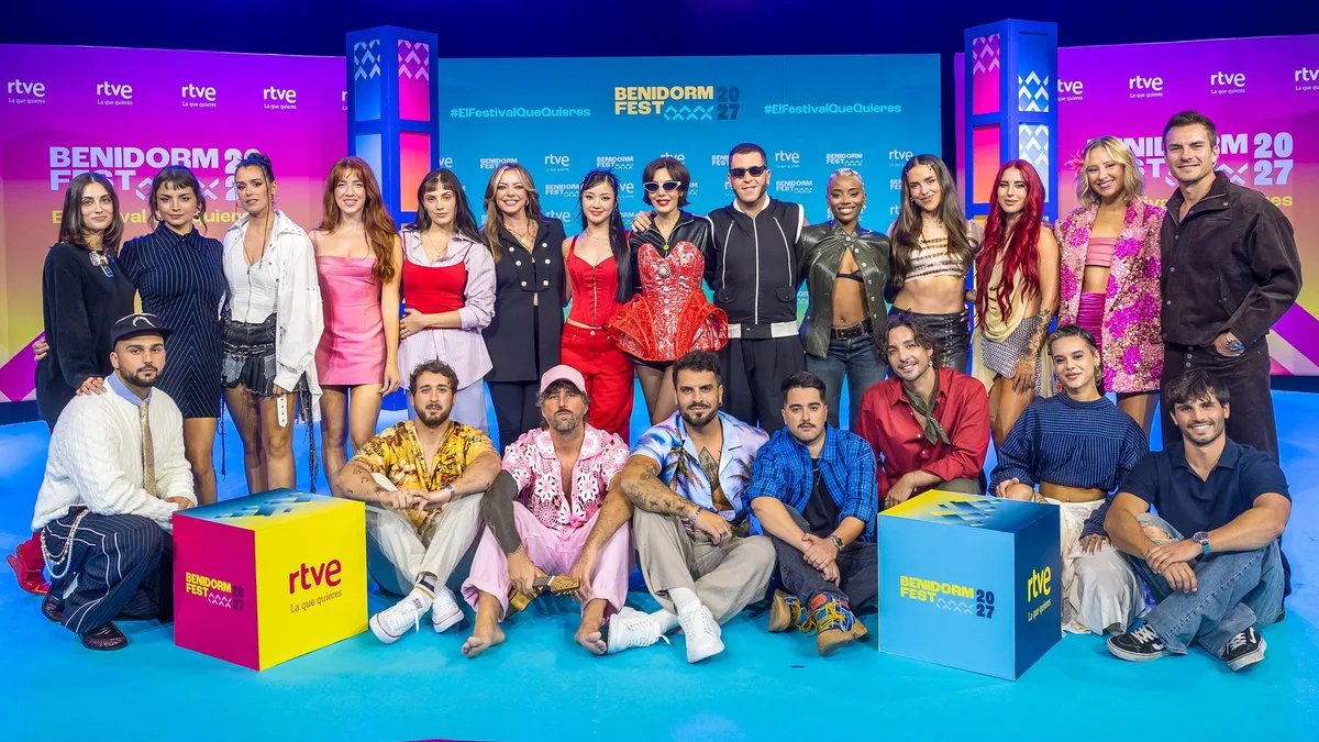 RTVE presenta a los participantes del Benidorm Fest: de la hija de un famoso cantante a la coautora de un 'hit' de Aitana