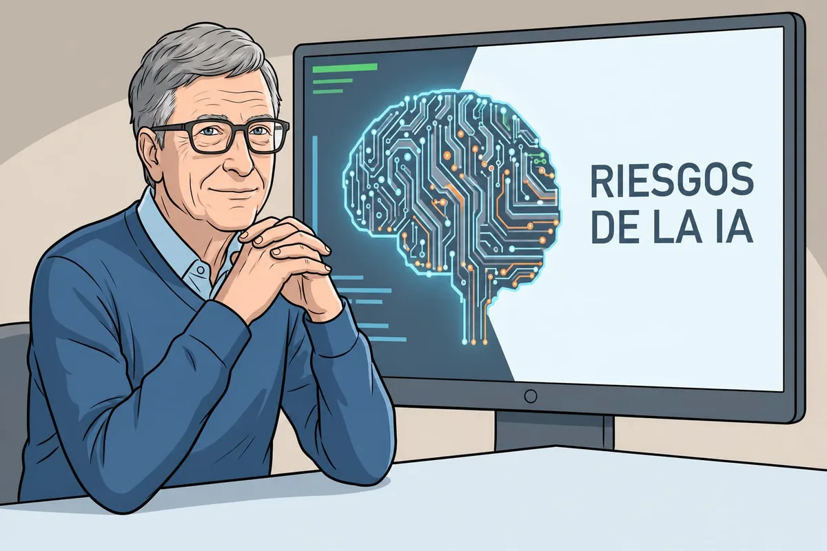 Bill Gates se juega su reputación: por qué la IA no va a crear los empleos que destruye