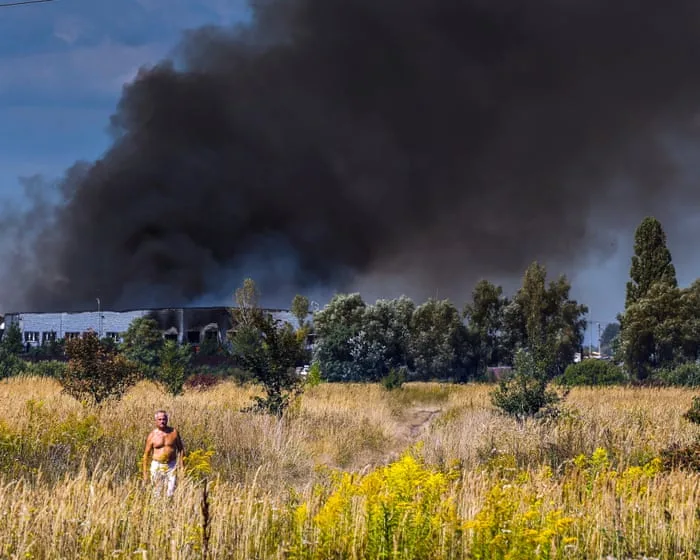 Kyiv suffers hours of daytime air raids as Russia deploys new jet-powered drones