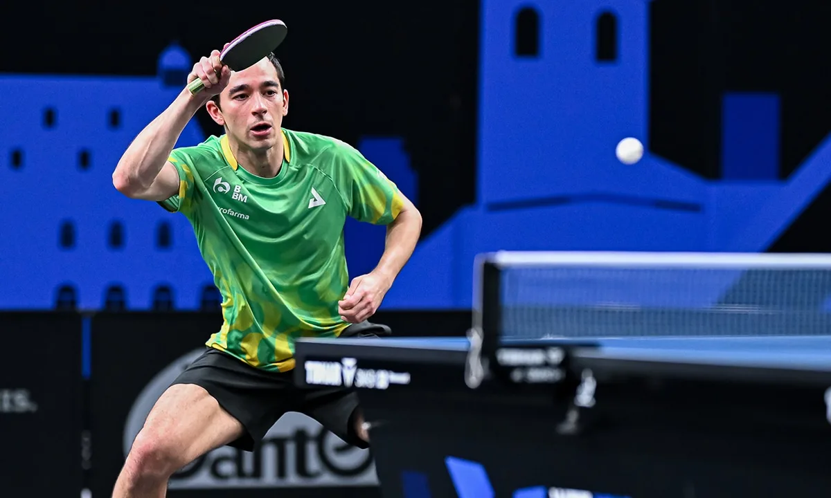 Calderano avança às quartas no Smash da Europa e enfrenta Félix Lebrun