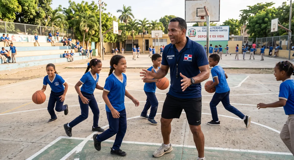 Hasta 1,300 maestros de educación física serán capacitados en psicomotricidad en República Dominicana
