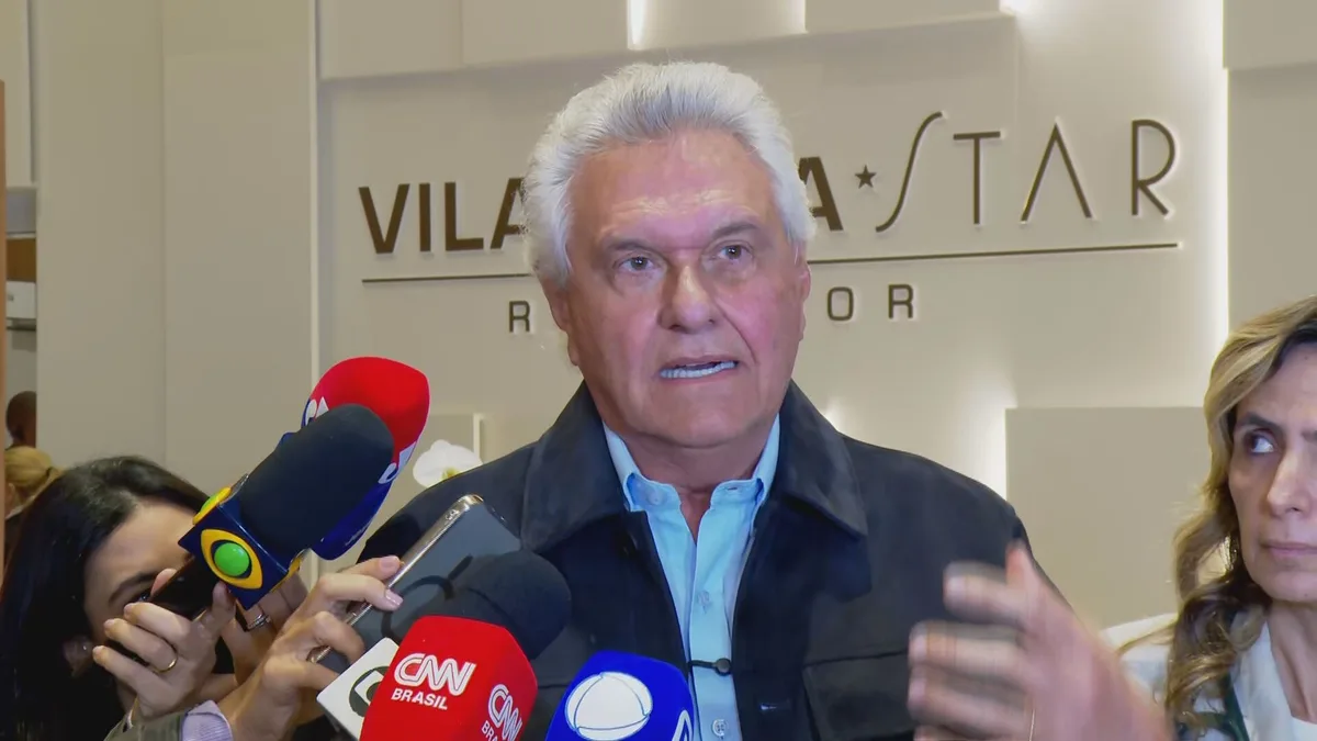 Caiado deixa hospital após pneumonia e diz que retomará campanha com agenda reduzida