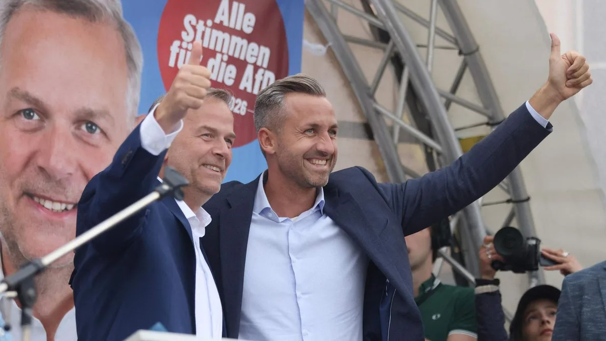 Mecklenburg-Vorpommern: Plötzlich in der Defensive: Wie die AfD um ihren Wahlsieg fürchtet