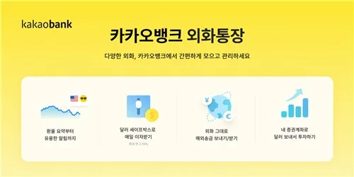 [게시판] 카카오뱅크, 외화통장 이벤트…100명에 '행운의 100달러'