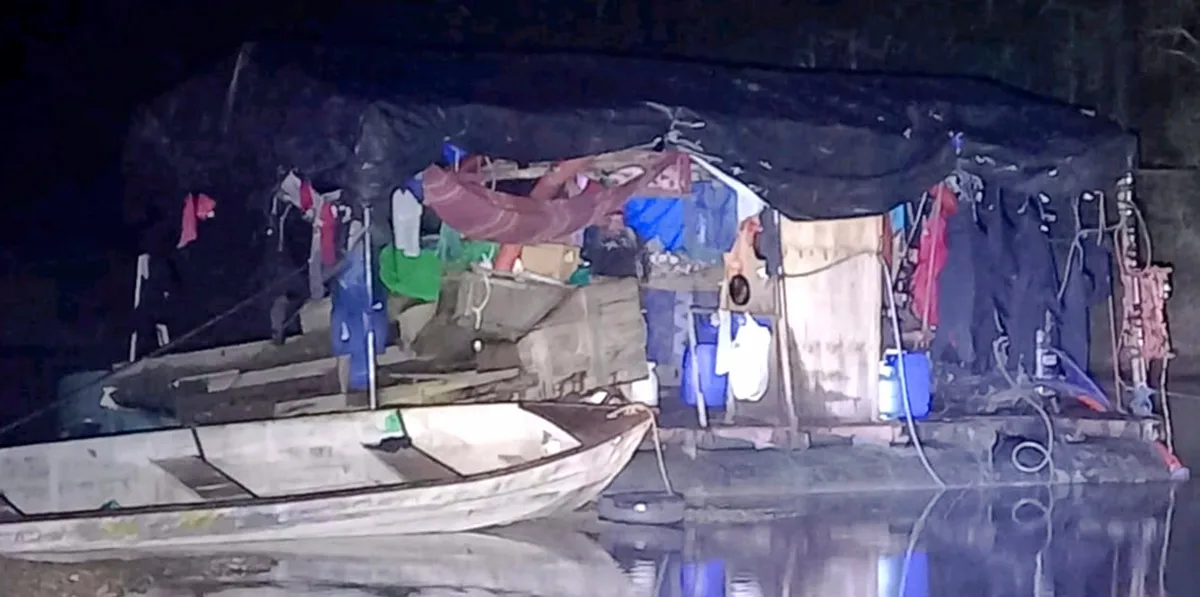 Nove pessoas são detidas por suspeita de garimpo ilegal no Rio Verde, em Três Corações, MG