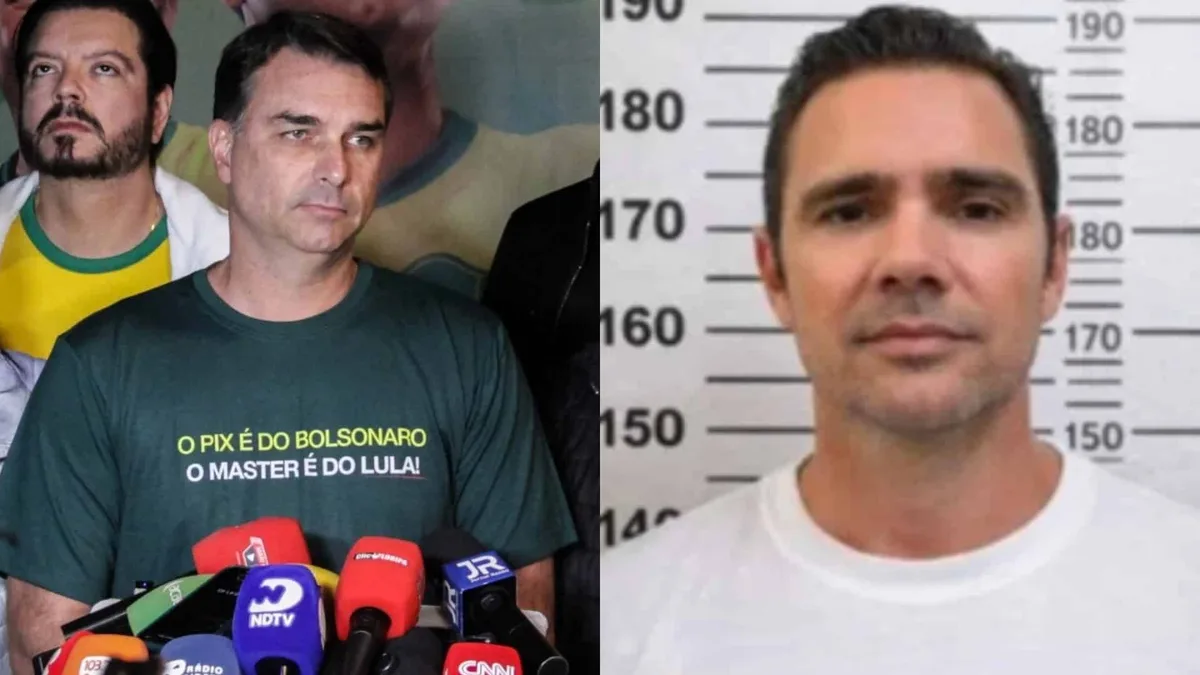 Flávio Bolsonaro mentiu sobre contrato de Dark Horse e diz que Vorcaro é “página virada”
