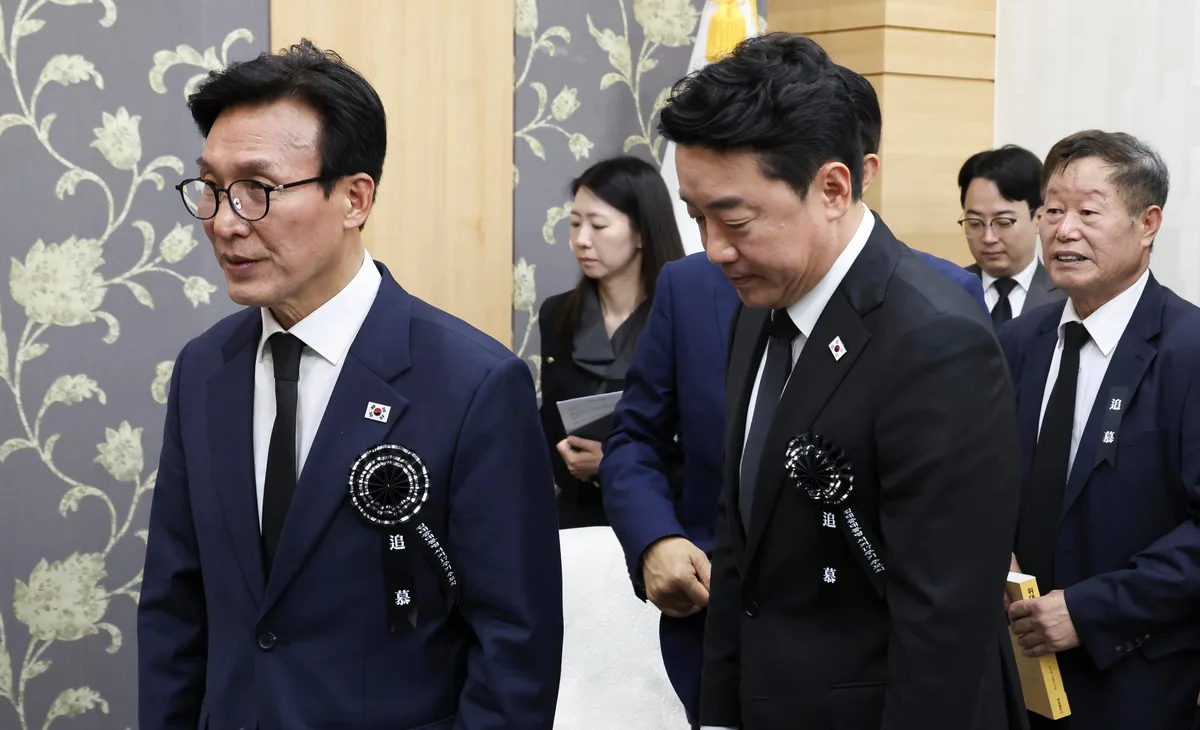DJ 17주기 추모식에 장동혁·이준석 불참… 보수 정당 지도부 불참은 처음