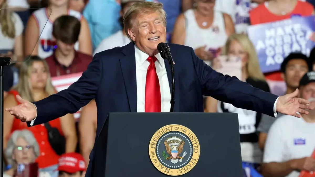 ‘Pretend, please, that I’m on the ballot’: Trump's appeal to voters ahead of midterms