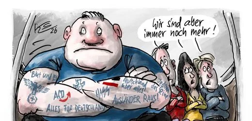 Cartoons der Woche von Thomas Plaßmann, Klaus Stuttmann, Helena Baumeister