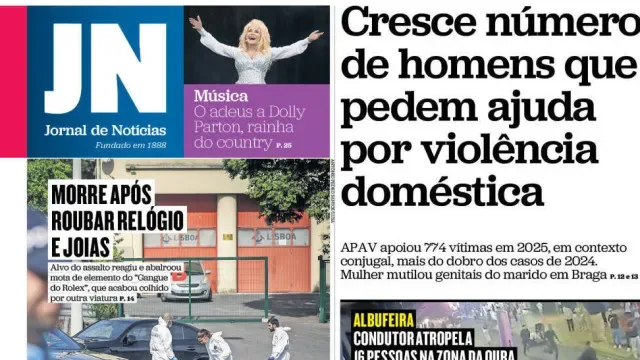 Hoje é notícia: Mais homens pedem ajuda; Um milhão de teleconsultas