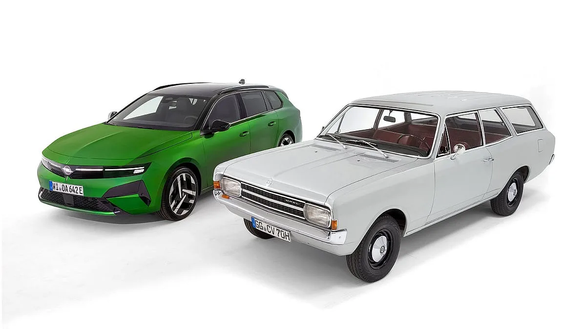 A história do Opel Rekord que chegou ao Astra