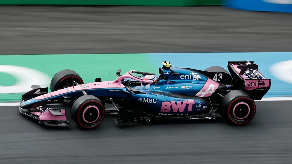 Franco Colapinto largará 13° la carrera Sprint del Gran Premio de Países Bajos de la Fórmula 1