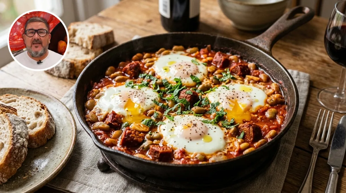 Dani García, chef: “Los huevos más ricos no son los fritos; mi madre los hacía con chorizo y salsa de tomate de la abuela”