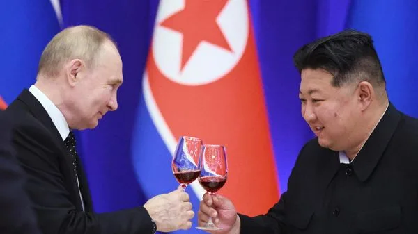 Putin Congratulates Kim Jong-un on North Korea's Liberation Day