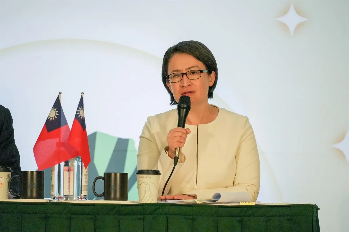 La vicepresidenta de Taiwán participa en una conferencia sobre democracia y levanta las quejas de China